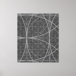 生命の花の神聖な幾何学 キャンバスプリント