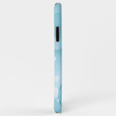 生命の花の青い輝き Case-Mate iPhoneケース (裏面/右)