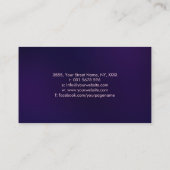 生命の花トリプルムーンロータス 名刺 (裏面)