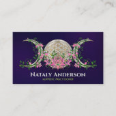 生命の花トリプルムーンロータス 名刺 (正面)