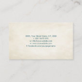 生命の花トリプルムーンロータス 名刺 (裏面)