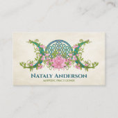 生命の花トリプルムーンロータス 名刺 (正面)