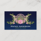 生命の花トリプルムーンロータス 名刺 (正面)