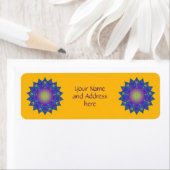 生命の花 - インドのマンダラ3 ラベル (インサイチュ)