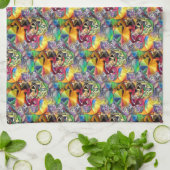 生命の花 キッチンタオル (折り畳み)