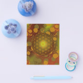 生命の花,チャクラ,禅,神聖幾何学, チラシ (シングル)