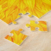 生命の花-ヒマワリ#3 ジグソーパズル (側面)