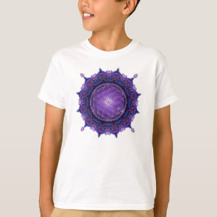 生命の花 / フロワ・ド・ヴィ - マンダラⅠ Tシャツ