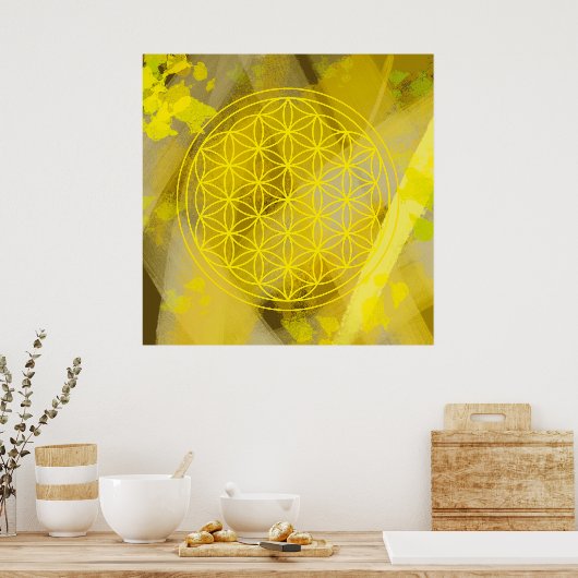 生命の花 ポスター (キッチン)