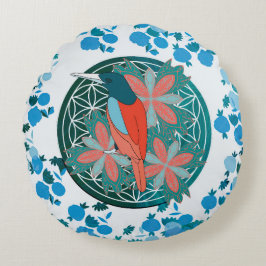 生命の花 ラウンドクッション