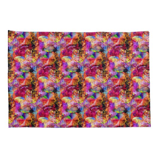 生命の花 枕カバー (裏面-右)