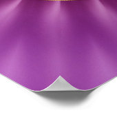 生命の花 |金ゴールド、マゼンタシャイン ポスター (角)