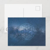 生命の花 - 2つの画像 ポストカード (正面/裏面)