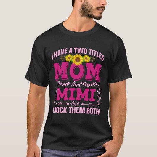 生命の要素は母254 Tシャツ (正面)