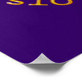 生命の規則を持つ生命の花 ポスター (角)