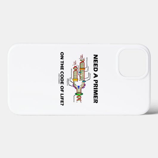 生命の規範に関する入門書が必要か?DNAユーモア Case-Mate iPhoneケース (裏面 (横))