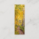 生命の記念賛美カードお祝い スキニー名刺 (正面)