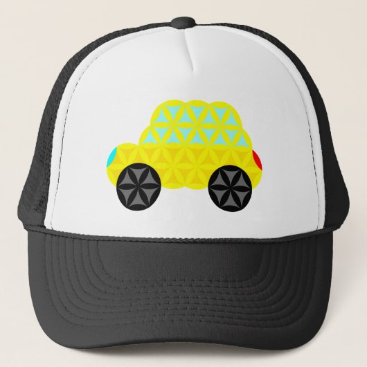 生命の車 – 神聖な形状A1. キャップ (正面)