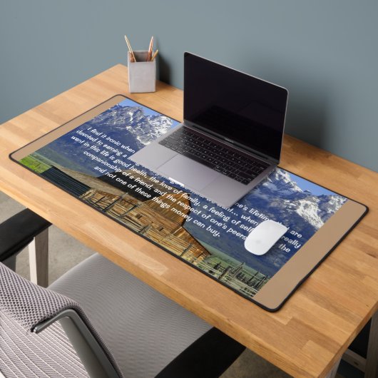 生命の鉄感動的 デスクマット (オフィス2)