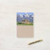 生命の鉄感動的 ポストイット (デスク上)