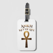 生命の鍵 ラゲッジタグ (正面縦)