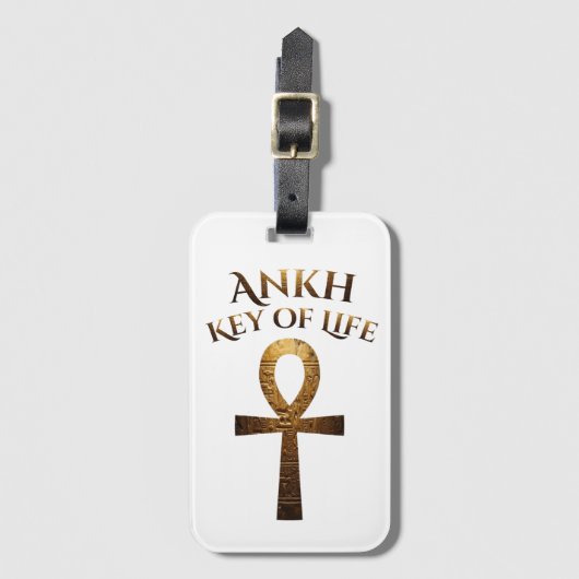 生命の鍵 ラゲッジタグ (正面縦)