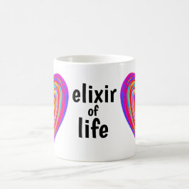 生命の霊薬マグ コーヒーマグカップ