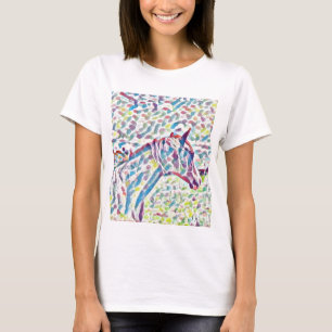 生命の馬の色 Tシャツ