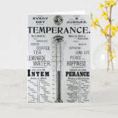 生命の60周年記念の温度計 カード (黄色い花)