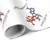 生命の (ATP)アデノシン三リン酸エネルギー ラッピングペーパー (ロールコーナー)