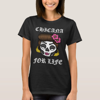 生命のChicana Tシャツ
