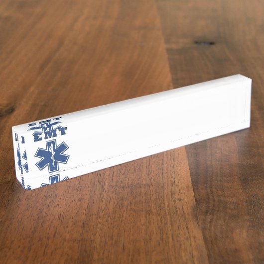 生命のEMSの星 デスクネームプレート (側面)