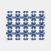 生命のEMSの星 フリースブランケット (正面(横))