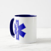 生命のEMTの星 マグカップ (正面左)