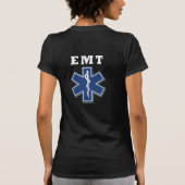 生命のEMTの星 Tシャツ (裏面)