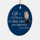 生命のGershwin セラミックオーナメント (右)