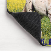 生命のSportaloosasの幸せな点。 マウスパッド (コーナー)