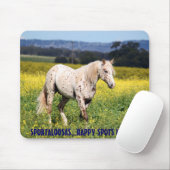 生命のSportaloosasの幸せな点。 マウスパッド (マウス)