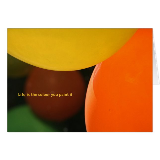 生命はあなたがそれを絵を描く色です (正面横)