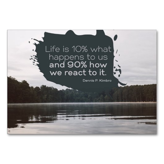 生命はあります テーブルナンバー (正面)