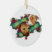 生命はさくらんぼのボール…です セラミックオーナメント (右)