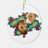 生命はさくらんぼのボール…です セラミックオーナメント (左)