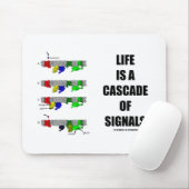 生命はです信号(信号のTransduction)の滝 マウスパッド (マウス)