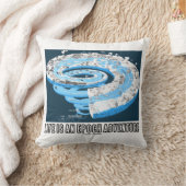 生命はです新紀元の冒険(地質年代) クッション (ブランケット)