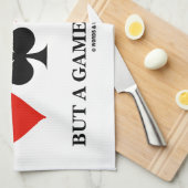 生命はです橋(カードスーツ)のゲーム キッチンタオル (四つ折り)