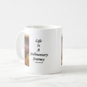 生命はです沈澱物の旅行(グランドキャニオン) コーヒーマグカップ (正面左)