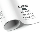 生命はです私のビデオゲーム(ハロー) ラッピングペーパー (ロールコーナー)