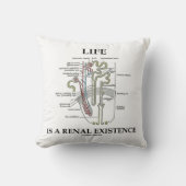 生命はです腎臓の存在(腎臓Nephron) クッション (正面)