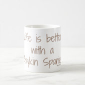 生命はよりよいマグです コーヒーマグカップ (中央)