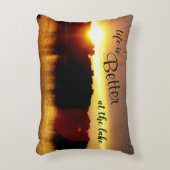 生命はよりよい日光です アクセントクッション (正面(垂直))